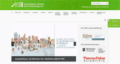 Desktop Screenshot of immunology.org.au