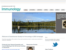 Tablet Screenshot of immunology.nu